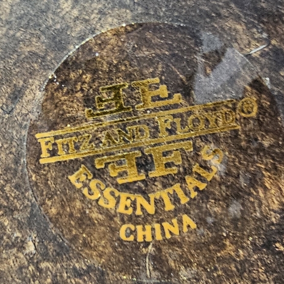 FITZ & FLOYD CLASSICS SANG DE BOEUF CONSOLE FOOTED CANDLE HOLDER OXBLOOD COLOR 2 - Picture 7 of 10